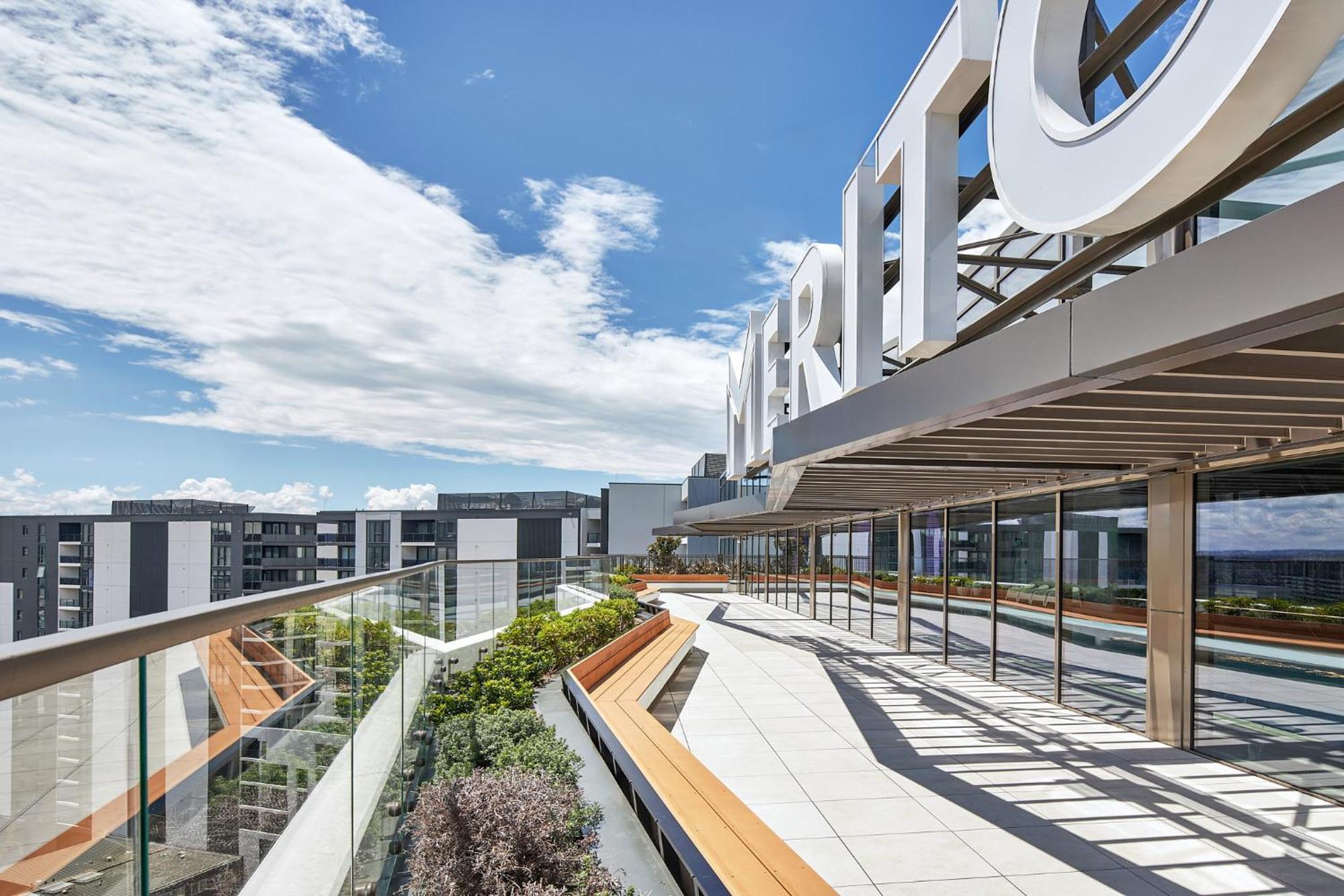Meriton Suites キャンベラ エクステリア 写真 Sky Garden